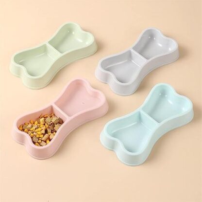 พบคำแนะนำในการเลือกกรงนกที่สมบูรณ์แบบ 7 KUMA Bone Shaped Bowl - ชามอาหารสำหรับสัตว์เลี้ยง รูปกระดูก (12.5x24x3.5cm) (410134)