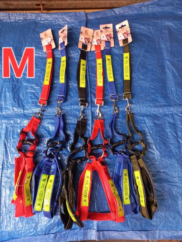 พบคำแนะนำในการเลือกกรงนกที่สมบูรณ์แบบ 8 Harness Set Police Dog Size M - สายรัดอกสุนัขตำรวจขนาดกลาง (403611)