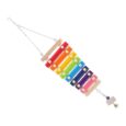 Bird Toy Wooden Xylophone - ของเล่นสำหรับนก ลูกระนาดไม้แบบแขวน พร้อมกระดิ่ง (402977)