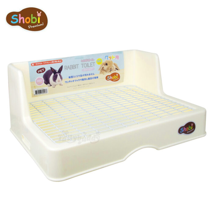 Shobi Rabbit Toilet LOD411 - ห้องน้ำกระต่ายแบบสี่เหลี่ยม(41x31x17.5cm)(410859)