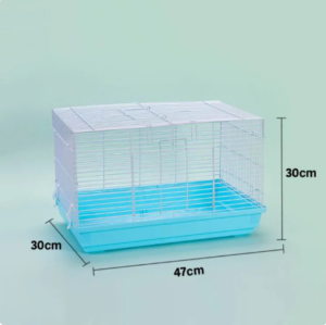 กรงสัตว์เล็ก 405870 Morumaru Small Animal Cage - กรงสัตว์เล็กซี่ลวด (47x30x30cm)