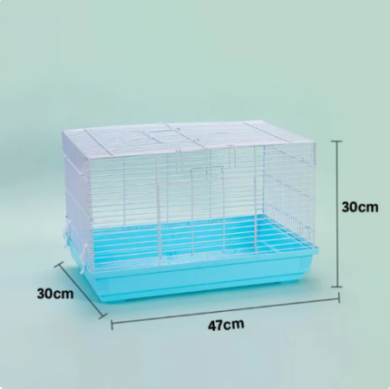 กรงสัตว์เล็ก 405870 Morumaru Small Animal Cage - กรงสัตว์เล็กซี่ลวด (47x30x30cm)