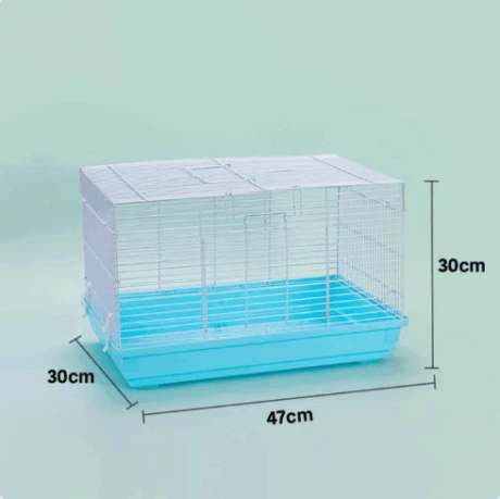 Morumaru Small Animal Cage - กรงสัตว์เล็กซี่ลวด (47x30x30cm)