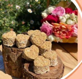 พบคำแนะนำในการเลือกกรงนกที่สมบูรณ์แบบ 7 Heart-shaped Grain Cookies for Rodents