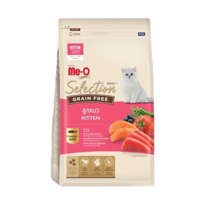 Me-O Gold Selection Grain free Kitten - มีโอ โกลด์ ซีเล็คชั่น เกรนฟรี ลูกแมว 1.2kg (412671)