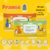 pramie pet wipe l Pramie Premium Pet Wipe Chamomile Fragrance (80 Sheet) - แผ่นเช็ดทำความสะอาดสำหรับสัตว์เลี้ยง เกรดพรีเมี่ยม สูตรกลิ่นคาโมมายล์ (80 แผ่น) (411355)