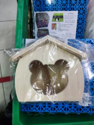 424304 Wooden House - บ้านไม้มิ้กกี้เปิดฝา (424304)