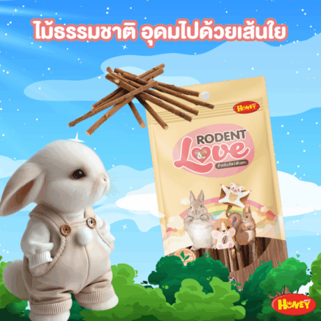 พบคำแนะนำในการเลือกกรงนกที่สมบูรณ์แบบ 9 Honey Petz Roden Love - ขนมลับฟันสำหรับสัตว์เล็ก กิ่งไม้พืชอบ