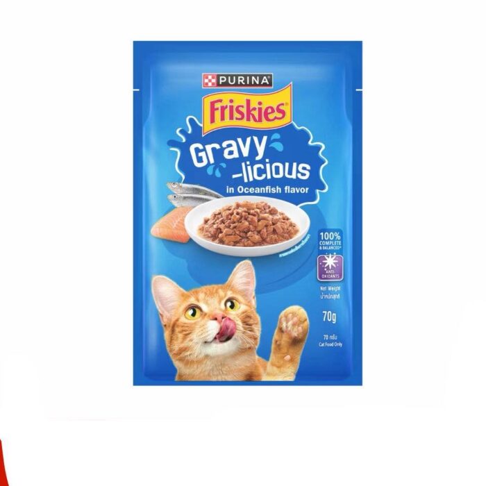 Friskies Gravy-licious In Oceanfish Flavor 70g