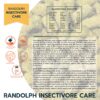 InsectivoreCare_01 Randolph BTW Insectivore Care - อาหารเสริมสำหรับสัตว์กินแมลง 100g (420467)
