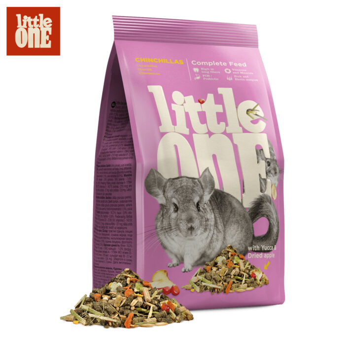 อาหารชินชิล่า 450024 Little One Feed for Chinchillas - อาหารชินชิล่าผสมของหญ้าอัดเม็ดเป็นหลัก พืชและผักอบแห้ง 2.3kg