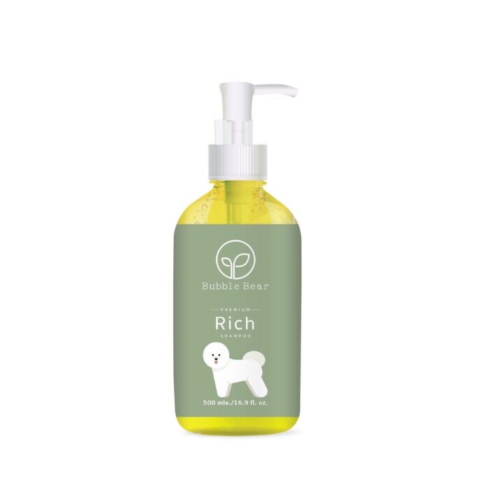 Bubble Bear Rich Shampoo - บับเบิ้ลแบร์ แชมพู สำหรับสุนัข สูตรพรีเมียมริช 500ml (419498)