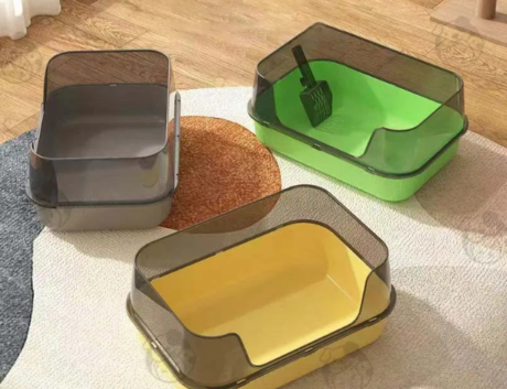 พบคำแนะนำในการเลือกกรงนกที่สมบูรณ์แบบ 10 Cat Litter Box - กระบะทรายแมวแบบสี่เหลี่ยมพร้อมที่ตัก (50x35x23cm) (418358)