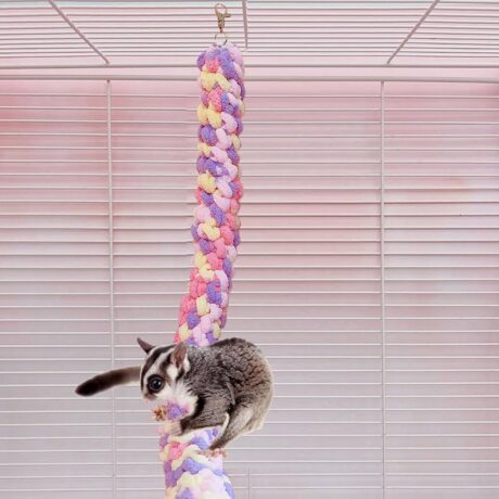 TBD Sugarglider Toy Soft Rope - ของเล่นสำหรับชูก้ารไกลเดอร์ เชือกปีนไต่แบบผ้านุ่ม (423479)