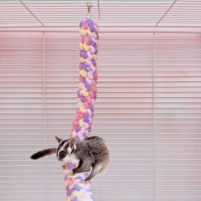 Sugarglider_toy Sugarglider Toy Soft Rope - ของเล่นสำหรับชูก้ารไกลเดอร์ เชือกปีนไต่แบบผ้านุ่ม (423479)