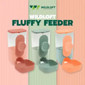 Wildloft Fluffy Feeder [ W10xD16xH22cm ] - ที่ให้อาหารอัตโนมัติสำหรับสัตว์เลี้ยง