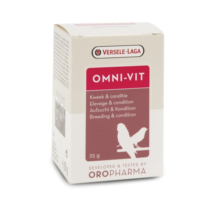 Versele-Laga Omni-Vit - ออมนิวิท(ผง) วิตามินบำรุงและคลายเครียดนก 25g