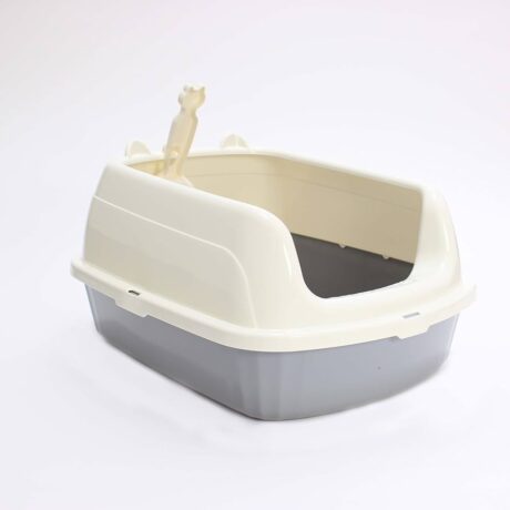 Cat Litter Tray - กระบะทรายแมว พร้อมที่ตัก (40x50x25cm) (414834)
