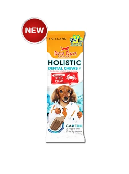 SOOS Dog Days Dental Chews ขนมขัดฟันด็อกเดย์รสปูอลาสก้า 120g (416592)