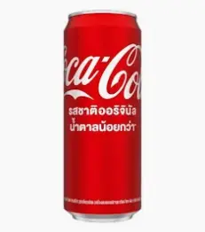 COKE Soft Drink - โค้ก น้ำอัดลม แบบกระป๋อง 325ml (397548)
