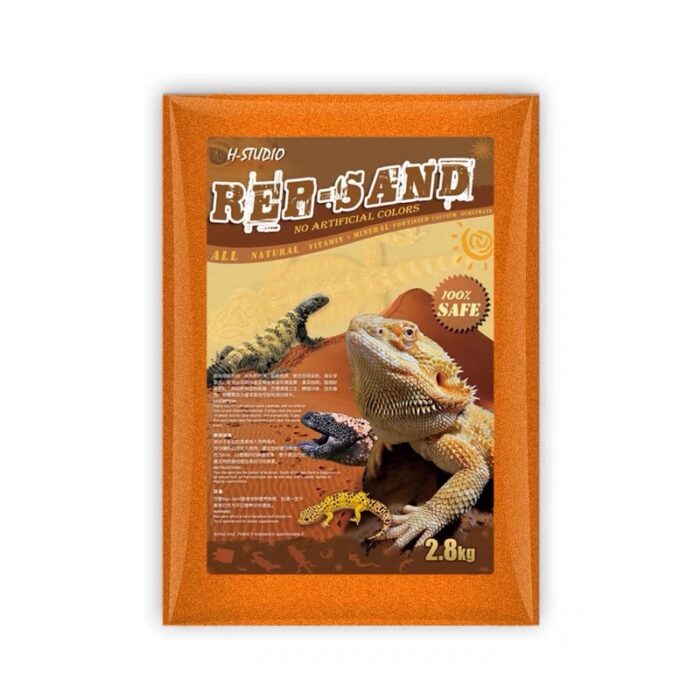 REP-SAND - ทรายแคลเซียมรองพื้นกรงสำหรับสัตว์เลี้อยคลาน 2.8kg (434136)