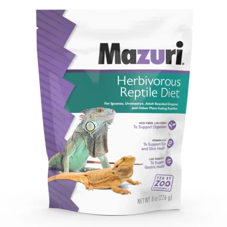 Mazuri Herbivorous Reptile Diet 8oz - อาหารอีกัวน่า 226g