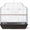 H50b8e453d514497fb2b9711b17d94bcdw.jpg_960x960 KIAO Bird Cage 39001 - กรงนกถาดน้ำตาลหลังคาโค้งพร้อมอุปกรณ์ (68.5x52.5x30.5cm)(436167)