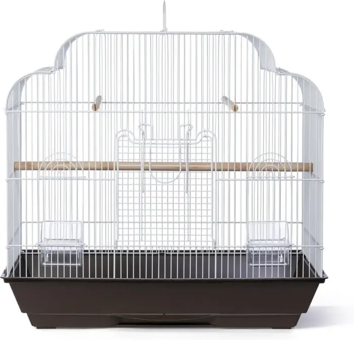 H50b8e453d514497fb2b9711b17d94bcdw.jpg_960x960 KIAO Bird Cage 39001 - กรงนกถาดน้ำตาลหลังคาโค้งพร้อมอุปกรณ์ (68.5x52.5x30.5cm)(436167)