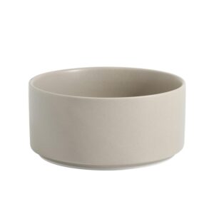 Matte-Ceramic-Bowl-for-Small-Pet-200ml-Grey-min Ceramic Bowl – ถ้วยเซรามิคทรงกระบอก 3.5 นิ้ว สูง 1.75 นิ้ว (10769)