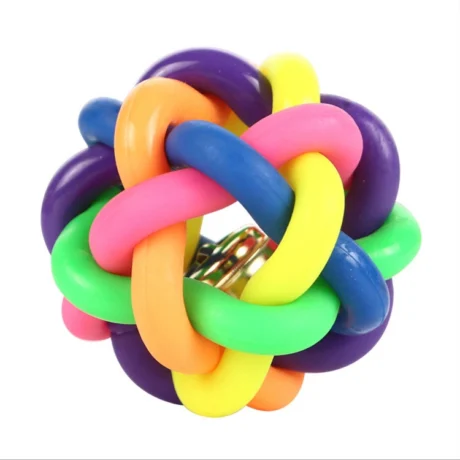 Pet Empire Rainbow Bell Ball S