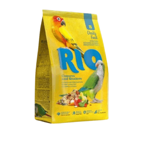 Rio Daily Feed Conures and Quakers - อาหารนกคอนัวร์ นกม๊อง และนกแก้วขนาดกลาง 1kg