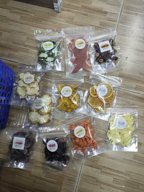 Assorted Baked Vegetables - ผักอบรวม คละแบบ 15-40g (432682)