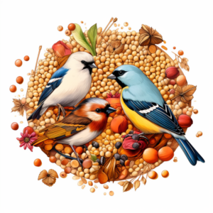 bird-food Buddy Hamster & Gerbil Food - บัดดี้ อาหารสำหรับหนูแฮมสเตอร์และหนูเจอร์บิล 0.5ปอนด์ (809111)