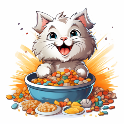 อาหารเม็ดสำหรับแมว - Cat Pellets Food