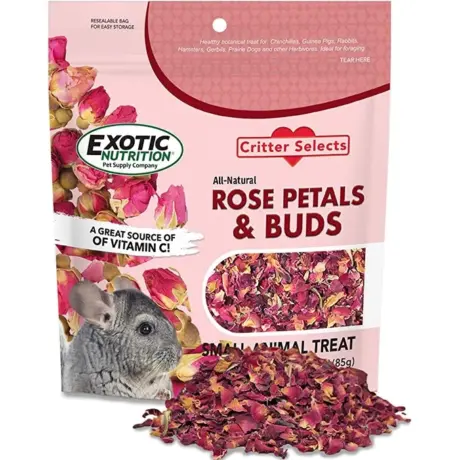 พบคำแนะนำในการเลือกกรงนกที่สมบูรณ์แบบ 10 Exotic Nutrition Rose Petals & Buds Treat