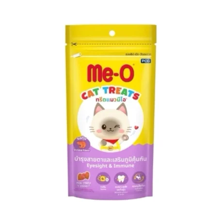Me-o Cat Treat Shrimp Flavor - ขนมแมวรสกุ้ง 50g (9628)