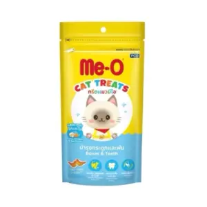 th-11134207-7r98u-lvpndc7aa5yy63 Me-o Cat Treat Tuna Chicken & Egg Flavor - ขนมแมวรสปลาทูน่า ไก่และไข่ 50g (9630)