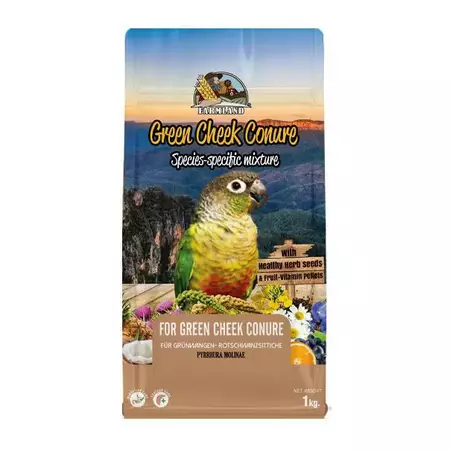 FARMLAND Green Cheek Conure Species-Specific Premium Mixture Bird Food 1kg - อาหารสำหรับนกแก้วกรีนชีค สูตรธัญพืชเกรดพรีเมี่ยมคัดพิเศษ 1 กิโลกรัม
