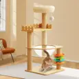 Mini Cat Condo Wooden Style