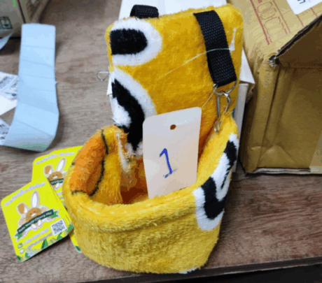 Sugar Glider Cradle No1 - เปลชูการ์ไกลเดอร์ กระเป๋าแขวนกรง