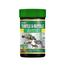 Sakura Special Turtle & Reptile S - อาหารเต่าน้ำสูตรเร่งโต เพิ่มกระดองใหญ่ ไซส์เล็ก 8mm 50g (444743)