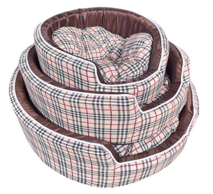 LD Pet Bed - เบาะกลมนุ่มสำหรับสัตว์เลี้ยง Size S (30x40x14cm)(447958)