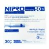 NIPRO Syringe - ไซริงค์กระบอกฉีดยา 50ml หัวต่อกลาง (1ชิ้น) (472271)