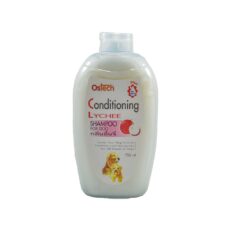 SOOS Ostech Shampoo Conditioning Lychee - แชมพูสุนัขผสมครีมนวดและมอยเจอร์ไรเซอร์ กลิ่นลิ้นจี่ 750ml (458269)