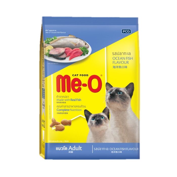 Me-O Adult Cat Food Ocean Fish - อาหารแมวโตรสปลาทะเล 7kg
