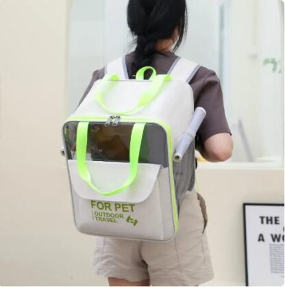 SOOS Pet Bag - กระเป๋าสำหรับสัตว์เลี้ยงแบบทั้งสะพายหลังและแบบถือพกพา (35x38x25cm) (451756)