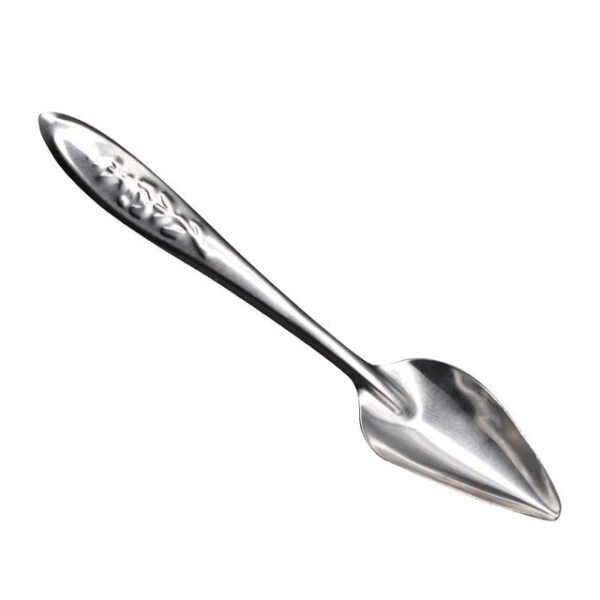 Baby Bird Feeder Stainless Steel Spoon - ช้อนป้อนอาหารลูกนกแบบสแตนเลส (454080)