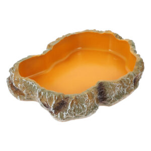 Barbarous Reptile Bowl XS - ถ้วยเรซิ่นใส่อาหาร สำหรับสัตว์เลื้อยคลาน (10.5x8x2.5cm) (251157)