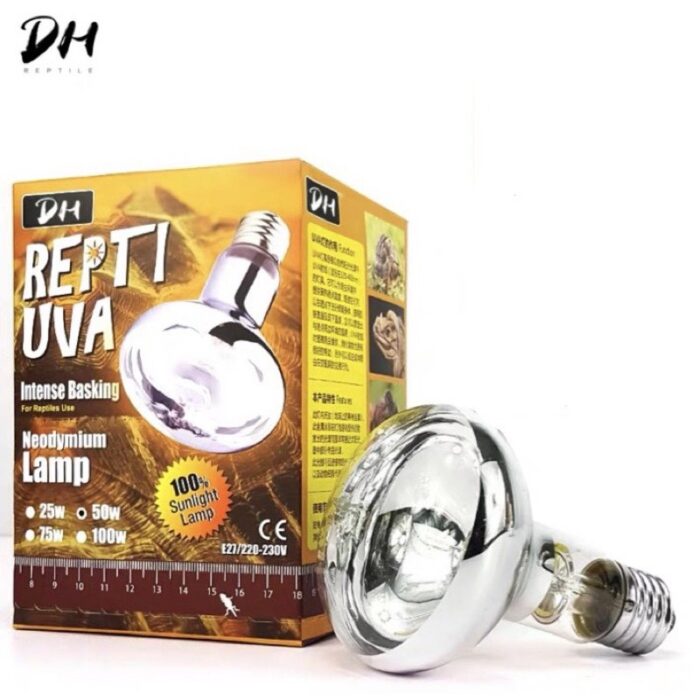 DH REPTI UVA Neodymium Lamp Intense Basking - หลอดไฟให้ความร้อน UVA สำหรับกลางวัน 100W (458768)
