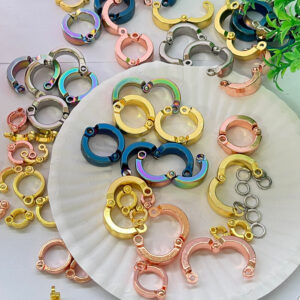 460409 Bird Foot Ring #15 - ห่วงขานกแบบเปิดเบอร์ 15 ขนาด 14.5mm สำหรับนกแก้วมาคอว์ นกกระตั้ว (460445)